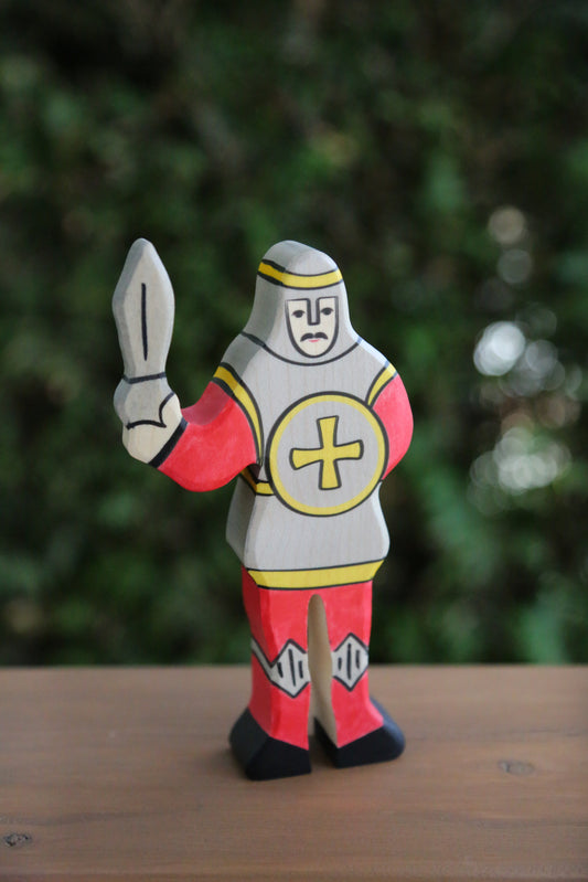 Knight with Sword - Red