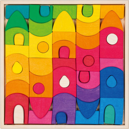 Colourful City Puzzle / Building Blocks