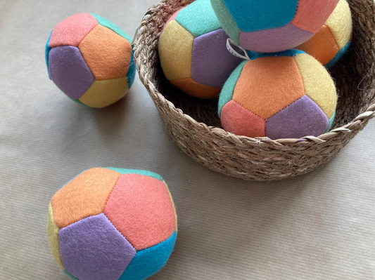 Ball - Wool Felt & Organic + Recycled Cotton