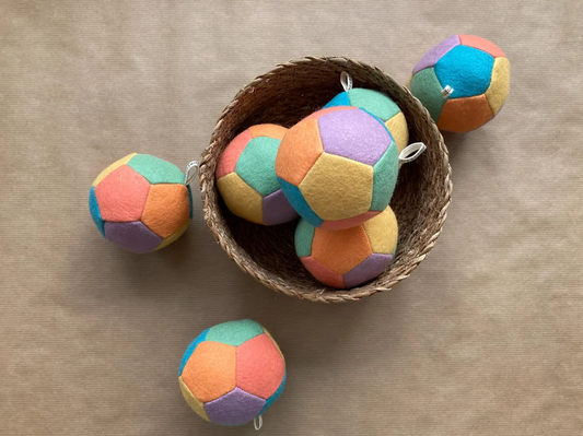 Ball - Wool Felt & Organic + Recycled Cotton