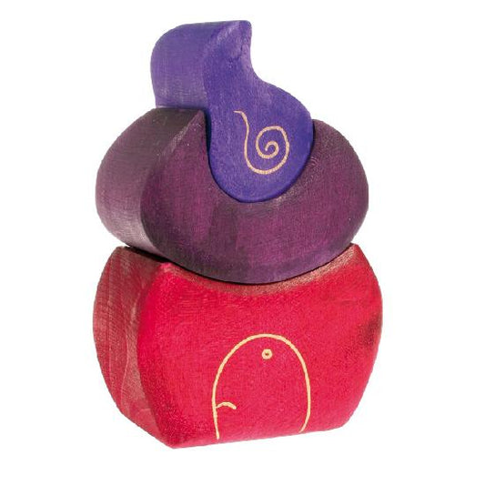 Stacking House - Purple Fairy House