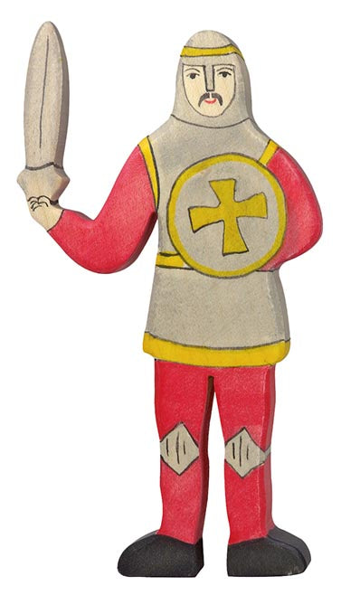 Knight with Sword - Red
