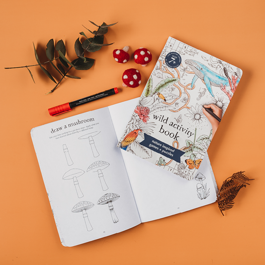 Wild Activity Book - Nature Puzzles and Games