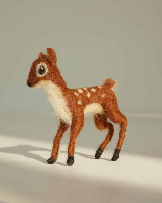 Small Deer Needle Felting Kit